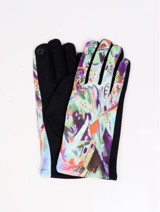 Oil Painting Design Touch Screen Glove